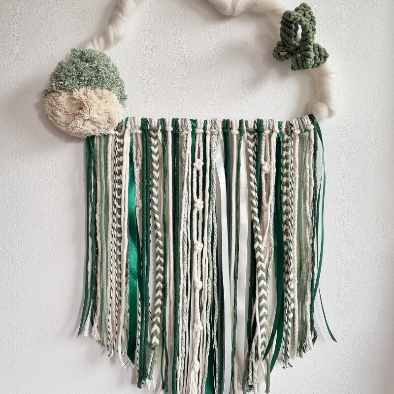 Makramowa chmurka - obrazek 4