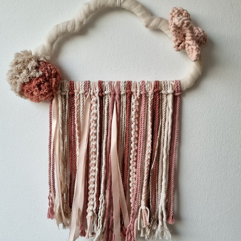 Makramowa chmurka - obrazek 2