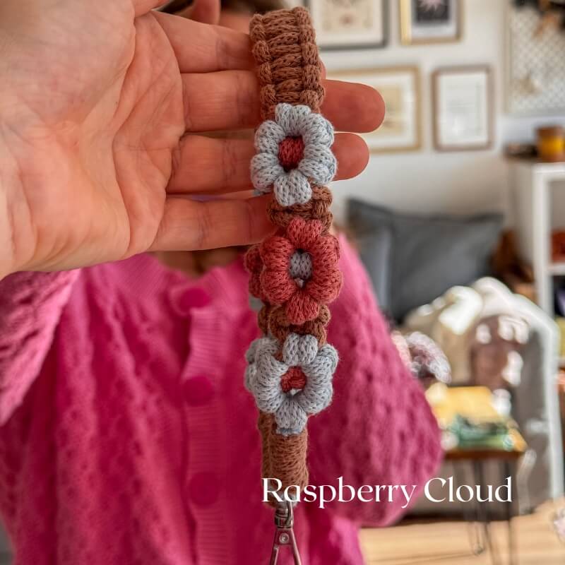 Makramowa smycz do telefonu