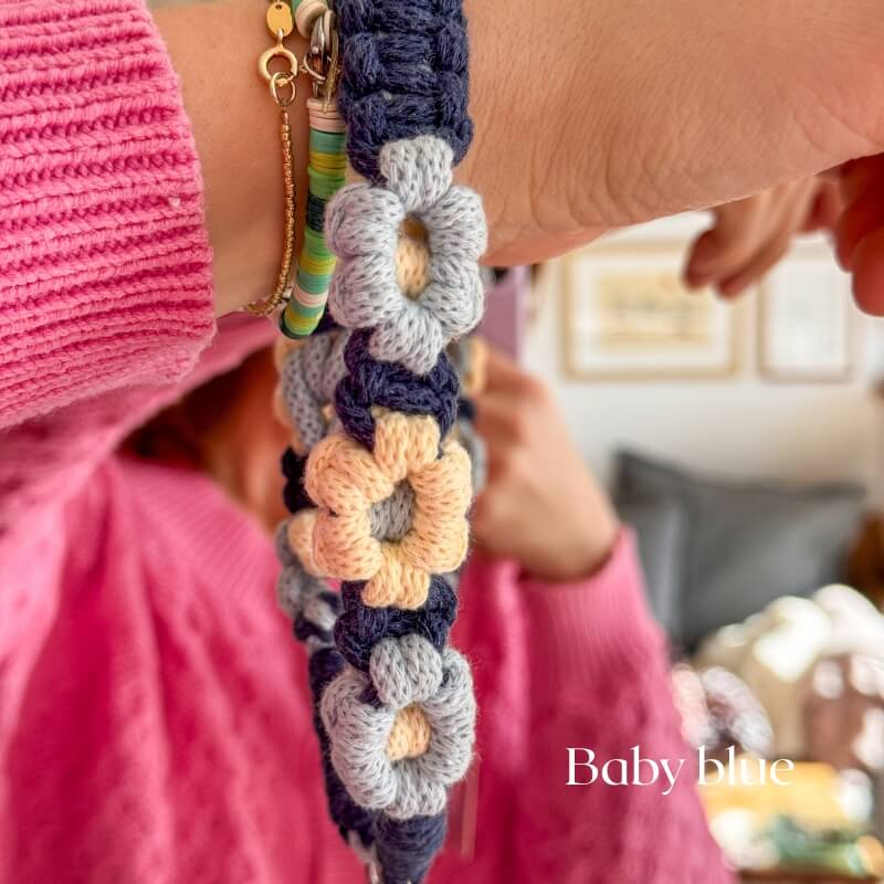 Makramowa smycz do telefonu