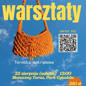 Makramowa Torebka – Warsztaty  // 22 sierpnia (sobota) // Poznań